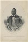 (HAITI.) Group of three lithographic portraits of Damien Delva Compte de Dame Marie, General Vil-du-Lubin, and Louis Etienne Felicite d